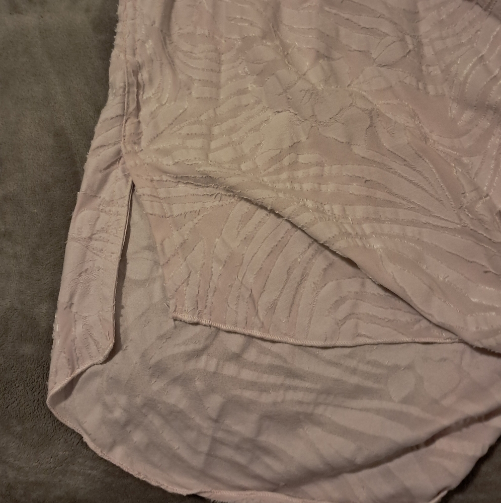 Free People Can't Stop Dreaming Oversized Tunic in Lavender Falling Petal Small - Picture 5 of 10